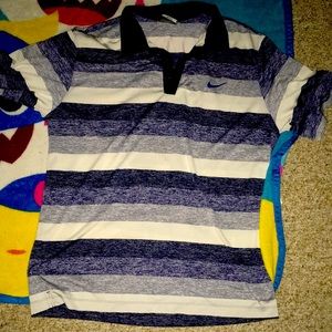 Nike polo T-shirt golf style shirt silky size LG